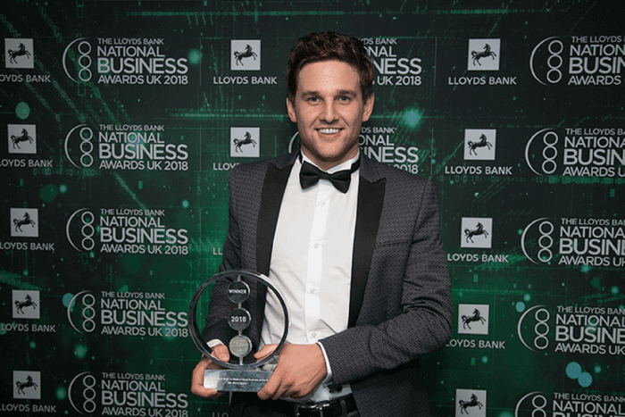 Net World Sports on scoring a win at the 2018 Lloyds Bank National Business Awards