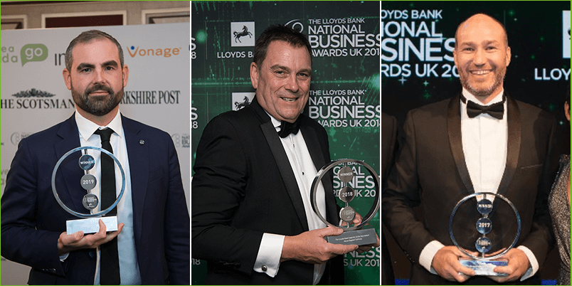 Great exporters at the Lloyds Bank National Business Awards